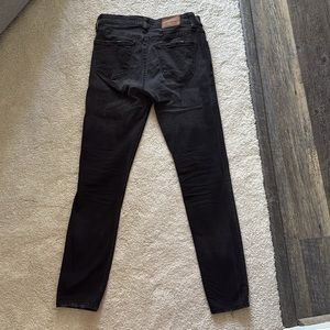 Like New! Madewell - Slightly Distressed Faded Black Jeans - Size 27